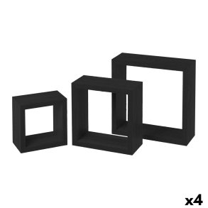 Hylder MobleKit Sort 3 Dele (4 enheder)