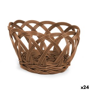 Br�dkurv My Bar RATTAN polypropylen Cirkul�r 15 x 8 cm (24 enheder)