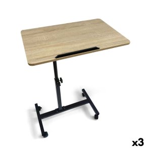 Sofabord MobleKit Brun Sort 60 x 40 x 59 cm Tr� Metal (3 enheder)