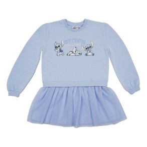 Sweatshirt til B�rn Stitch Lysebl�