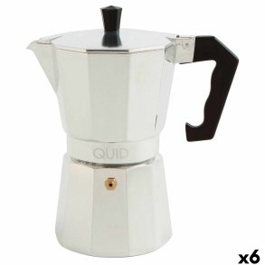 Italiensk Kaffekande Quid Cesena Stl Aluminium Bakelit 6 Kopper (6 enheder)