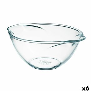 Blandeskl Pyrex Classic Vidrio Gennemsigtig Glas 27 x 23 x 12 cm 6 enheder