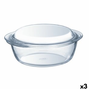 Gryde Med Lg Pyrex Essentials Gennemsigtig 3,2 L (3 enheder)