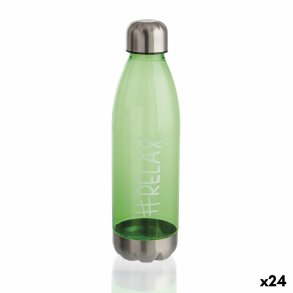 Vandflaske Quid Quidate Grn Plastik 750 ml (24 enheder)