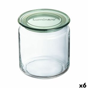 Beholder Luminarc Pure Jar Grn Glas 750 ml (6 enheder)