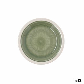Desserttallerken Quid Calypso Gr�n Keramik � 19 cm (12 enheder)