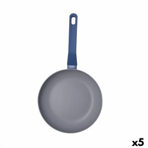 Stegepande Quid Baltic Hvid Metal  24 cm (5 enheder)