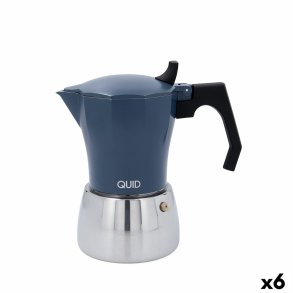 Italiensk Kaffekande Quid Baltic Hvid Metal 9 Kopper (6 enheder)