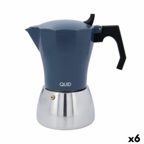 Italiensk Kaffekande Quid Baltic Hvid Metal 12 Skodelice (6 enheder)