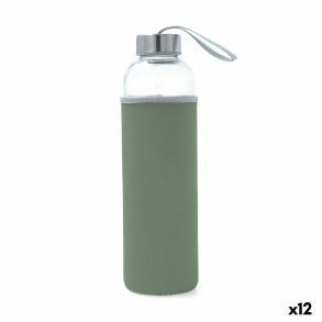 Vandflaske Quid Quidate Grn Glas 600 ml (12 enheder)