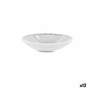 Tallerken Quid Select Vidrio Gennemsigtig Glas 13 x 2,5 cm (12 enheder)