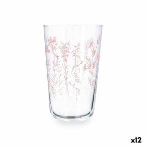 Vandglas Quid Velvet Pink Glas 400 ml (12 enheder)