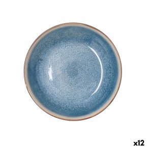 Dyb tallerken Bidasoa Aura Hvid Keramik � 20 cm (12 enheder)