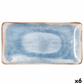 Snack bakke Bidasoa Aura Hvid 27,5 x 16,3 cm (6 enheder)