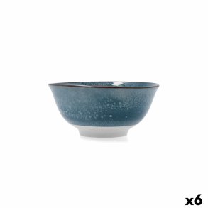 Snacksk�l Bidasoa Aura Hvid Keramik (6 enheder)