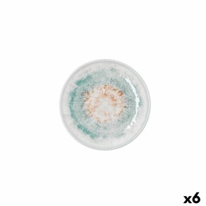 Tallerken Bidasoa Kai Hydrozero Hvid Keramik � 15 cm Br�d (6 enheder)