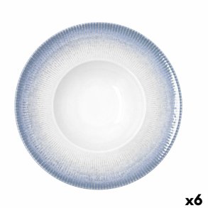 Pastask�l Bidasoa Lea Hydrozero Hvid Keramik � 26 cm (6 enheder)