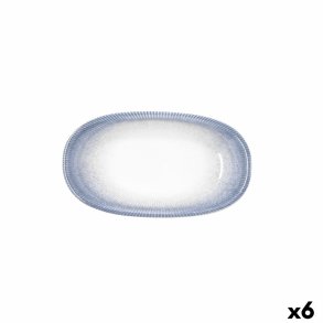 Snack bakke Bidasoa Lea Hydrozero Hvid 19 x 11 cm (6 enheder)