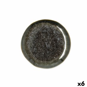 Tallerken Bidasoa Elite Brun Keramik � 16 cm Br�d (6 enheder)