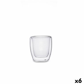 Glas Quid Serenia Gennemsigtig Glas 80 ml (6 enheder)