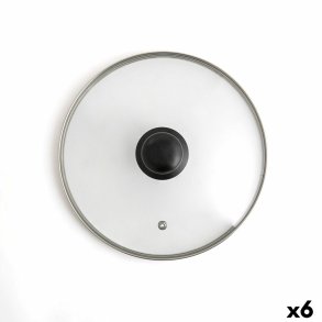 Grydelg Quid Renova Gennemsigtig Glas  18 cm (6 enheder)