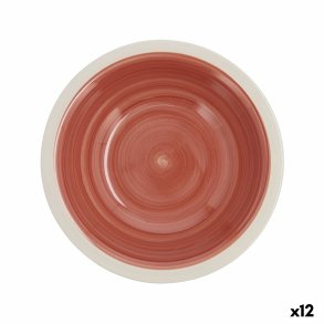 Dyb tallerken Quid Calypso Terrakotta Keramik � 21,5 cm (12 enheder)