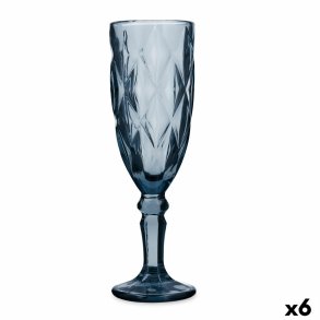 Champagneglas Quid Maia Bl� Glas 165 ml (6 enheder)