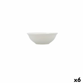 Snacksk�l Bidasoa Harmony Hydrozero Hvid Keramik (6 enheder)