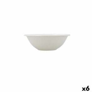 Snacksk�l Bidasoa Harmony Hydrozero Hvid Keramik (6 enheder)