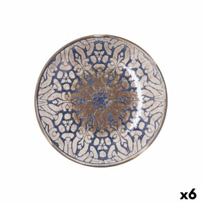 Dyb tallerken Bidasoa Deneb Hydrozero Brun Keramik � 23 cm (6 enheder)