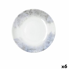 Dyb tallerken Bidasoa Polaris Hydrozero Beige Keramik � 23 cm (6 enheder)