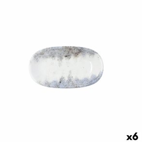 Snack bakke Bidasoa Polaris Hydrozero Beige 19 x 11 cm (6 enheder)