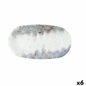 Snack bakke Bidasoa Polaris Hydrozero Beige 26 x 14,5 cm (6 enheder)