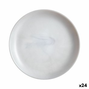 Desserttallerken Luminarc Diwali Granit Marb To-farvet Glas � 19 cm (24 enheder)