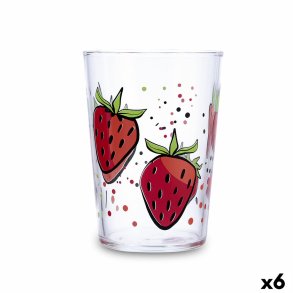Vandglas Luminarc Fresas Multifarvet Glas Jordb�r 500 ml (6 enheder)
