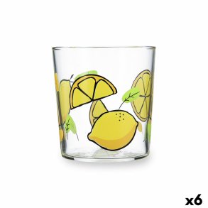 Vandglas Luminarc Limones Multifarvet Glas Citron 360 ml (6 enheder)
