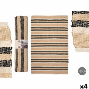 Tppe NO.05 Hvid Brun Sort 120 x 180 cm (4 enheder)