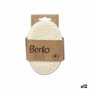 Svamp til Kroppen Berilo B7083-8 B7083-8 Hvid Beige 11 x 15 x 5 cm (12 enheder)