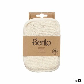 Skrubbehandske Berilo B7081-5 B7081-5 Hvid Beige (12 enheder)