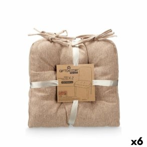 St med puder Gift Decor Brun 2 Dele (6 enheder)