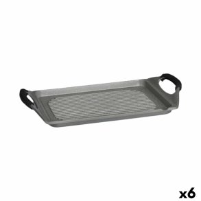 Grill Kinvara Hvid R�d Gr� Silikone Aluminium 34 x 26 cm
