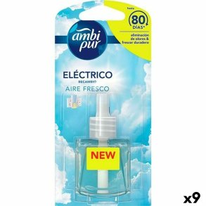 Elektriske Luftfrisker Refills Ambi Pur AIRE FRESCO Ren luft 21,5 ml (9 enheder)
