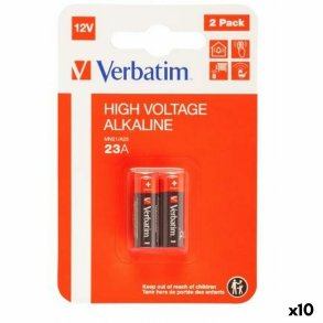 Batterier Verbatim 12 V LR23A (2 Dele) (10 enheder)