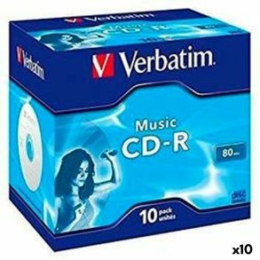CD-R Verbatim MUSIC 80' 16x 10 Dele (10 enheder)