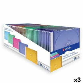 Beskyttende case Verbatim DVD 50 Dele (3 enheder)