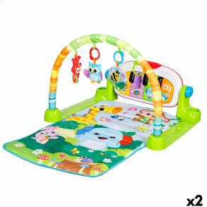 Legetppe Winfun Klde Plastik 63 x 43 x 91 cm (2 enheder)