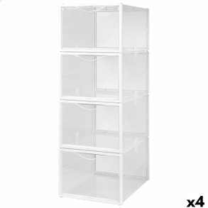 Stabelbar skotjsske Max Home polypropylen ABS 25 x 18,5 x 35 cm (4 enheder)