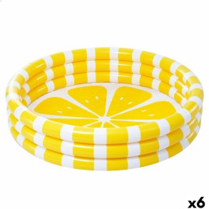 Oppustelig Pool til Brn Intex Citron 147 x 33 x 147 cm Gul (6 enheder)