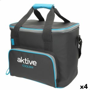 Transportabelt Kleskab Aktive 20 L 32 x 28 x 23 cm Sort (4 enheder)