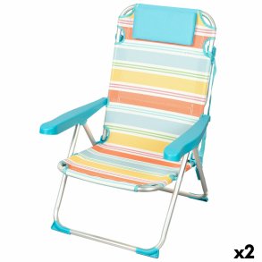 strandstol Aktive 48 x 90 x 60 cm (2 enheder)